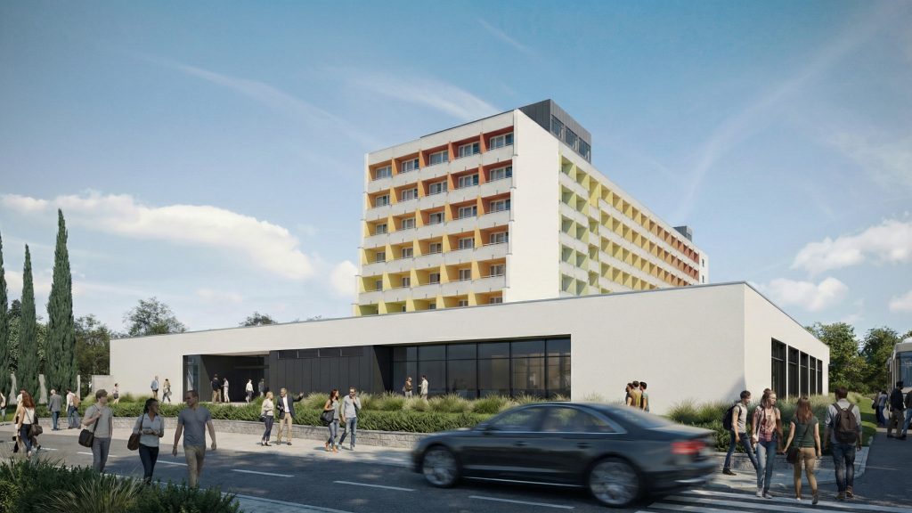 Balatonlelle hotel felújítás