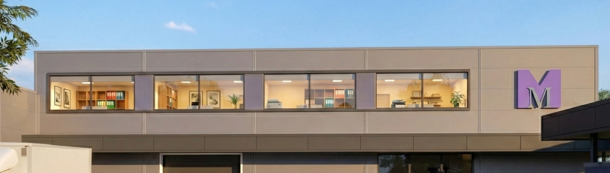 Paks csarnok és iroda