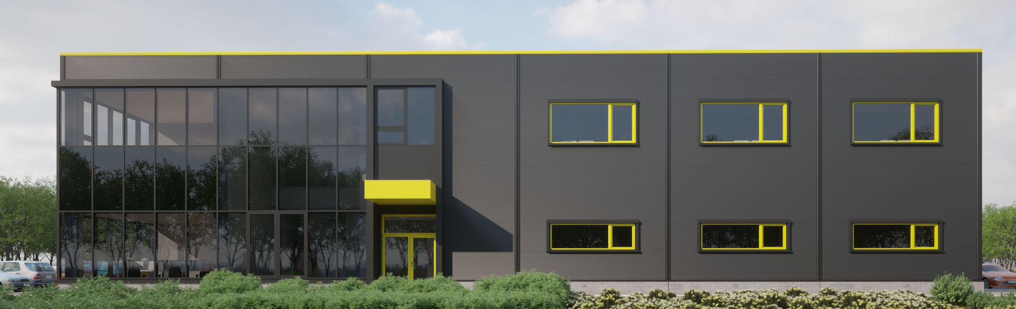 Gyümölcsfeldolgozó csarnok