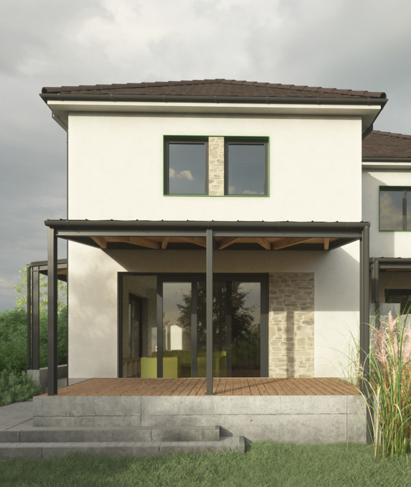 2 lakásos társasház