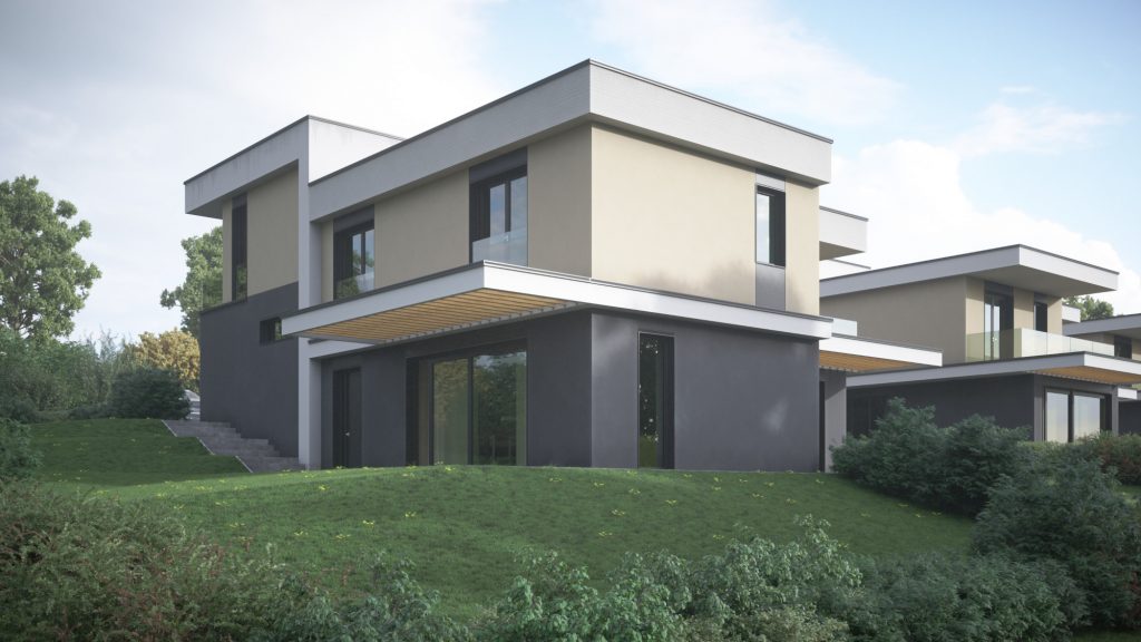 2 lakásos társasházak