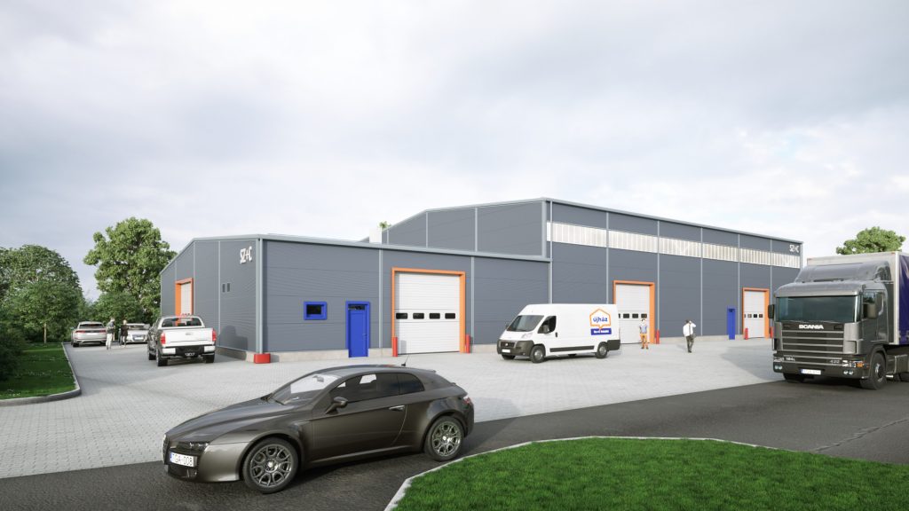 Szekszárd üzemcsarnok