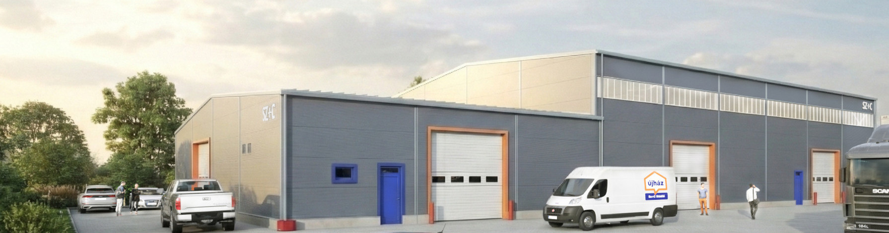 Szekszárd üzemcsarnok